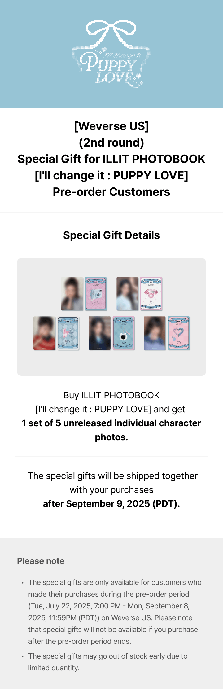 ILLIT PHOTOBOOK [I'll change it : PUPPY LOVE] 0 detail