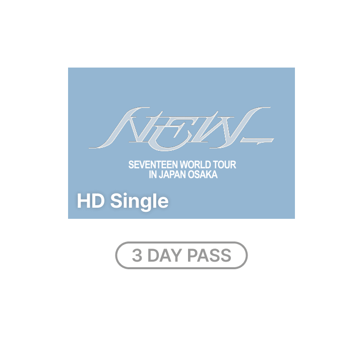 (Osaka 3 DAY PASS) HD Single-view