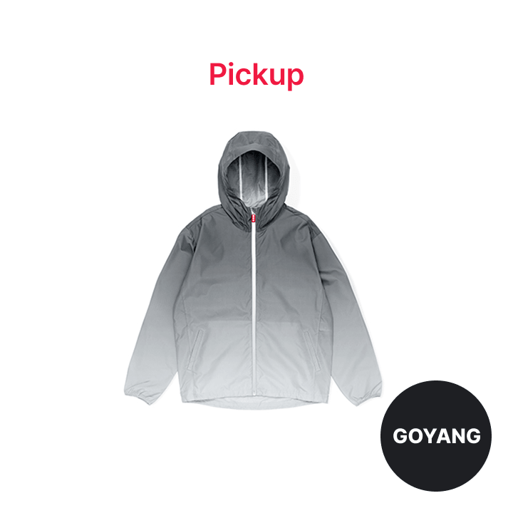 BTS – WIND JACKET (GRAY)