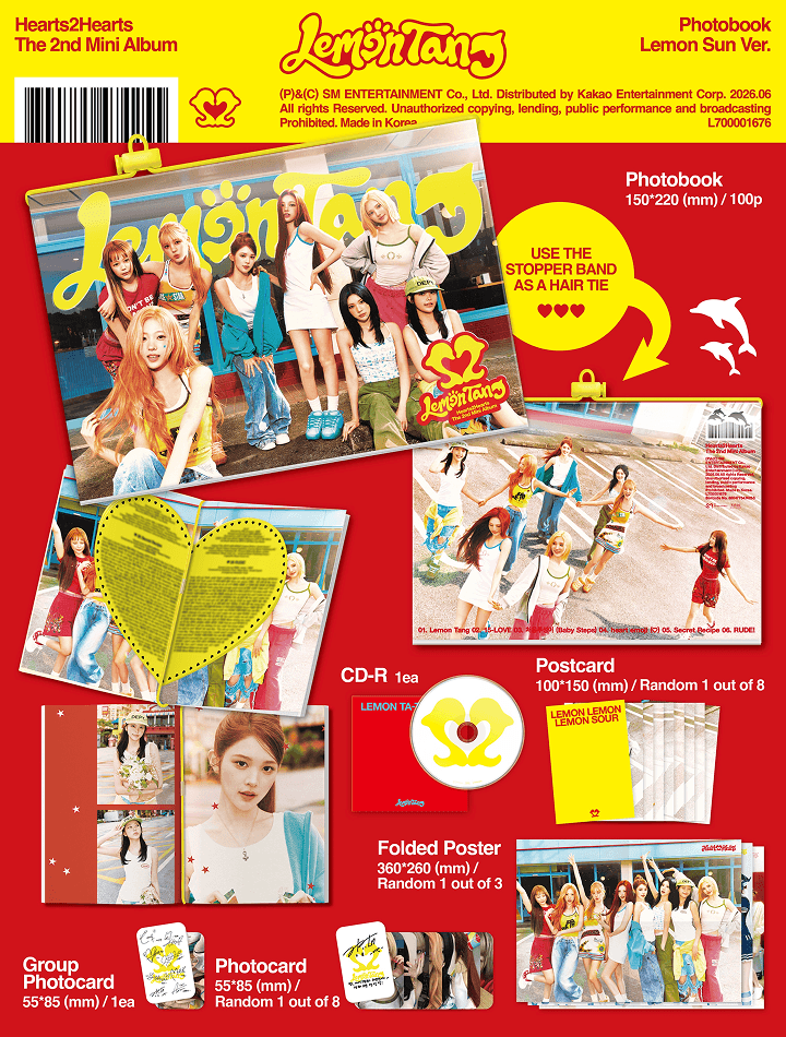 The 2nd Mini Album [Lemon Tang] (Photobook Ver.) (Random) 0 detail