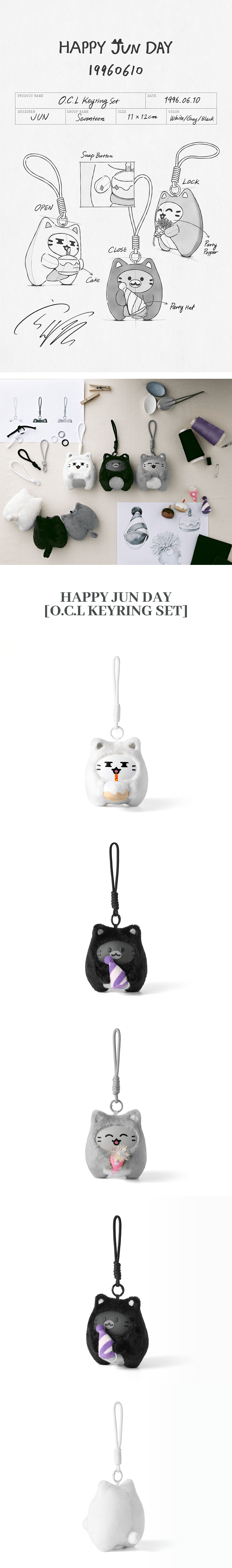 HAPPY JUN DAY [O.C.L KEYRING SET] 0 detail