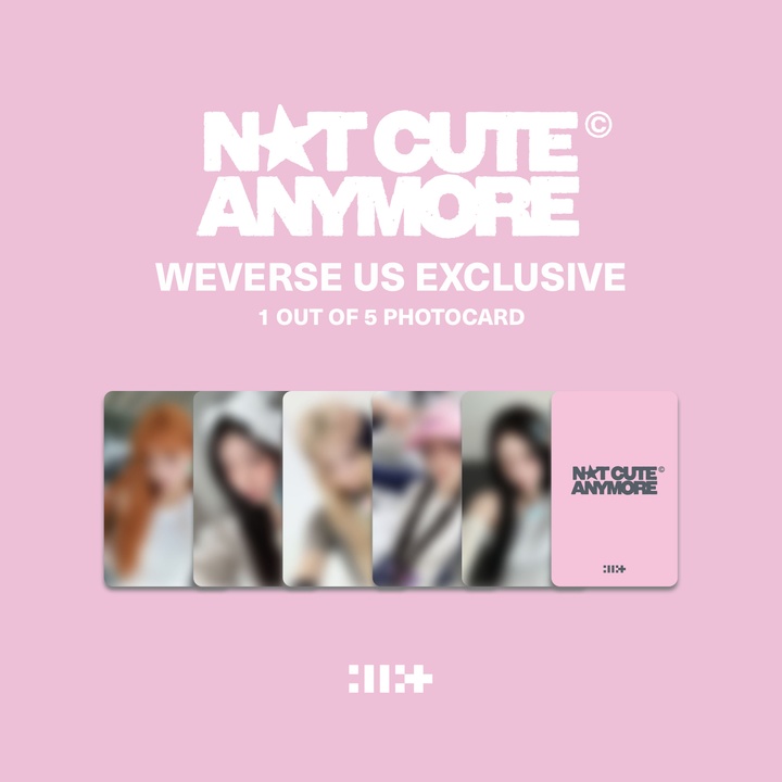 ILLIT 1st Single Album 'NOT CUTE ANYMORE' (NOT MY NAME Ver.) (Weverse Exclusive Version) 2 detail