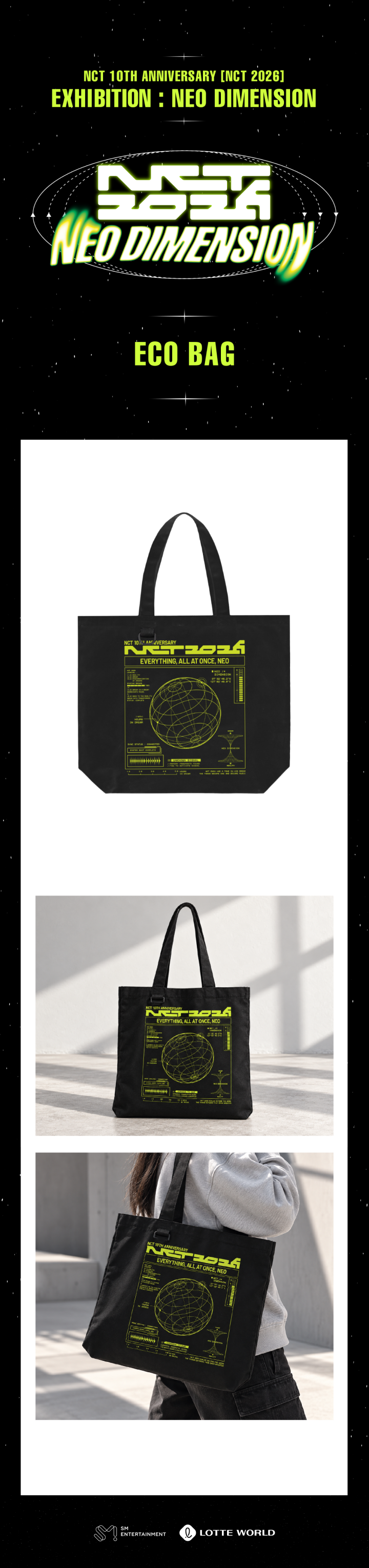 NCT 127 NEO DIMENSION Eco Bag