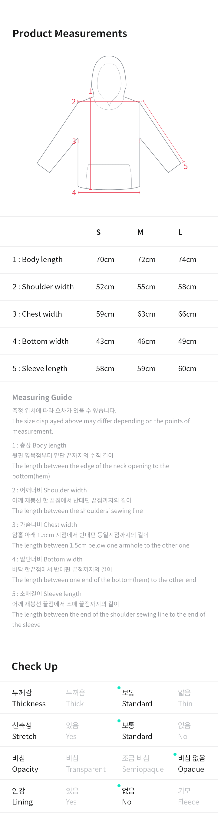 BTS [IN THE SOOP] ZIP-UP HOODIE (melange grey) 3 detail