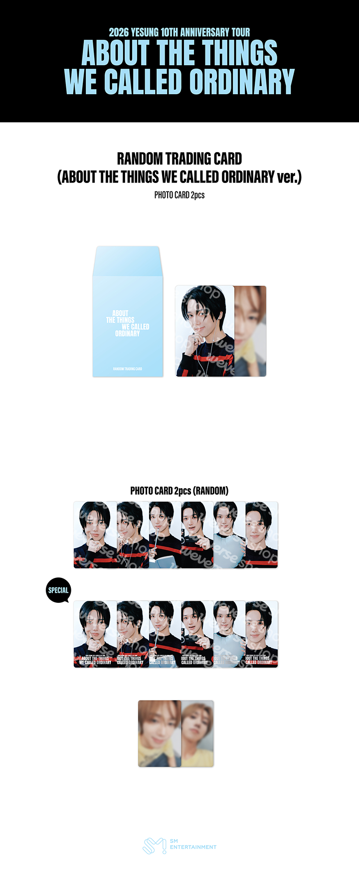 SUPER JUNIOR Random Trading Card (About The Things We Called Ordinary Ver.)
