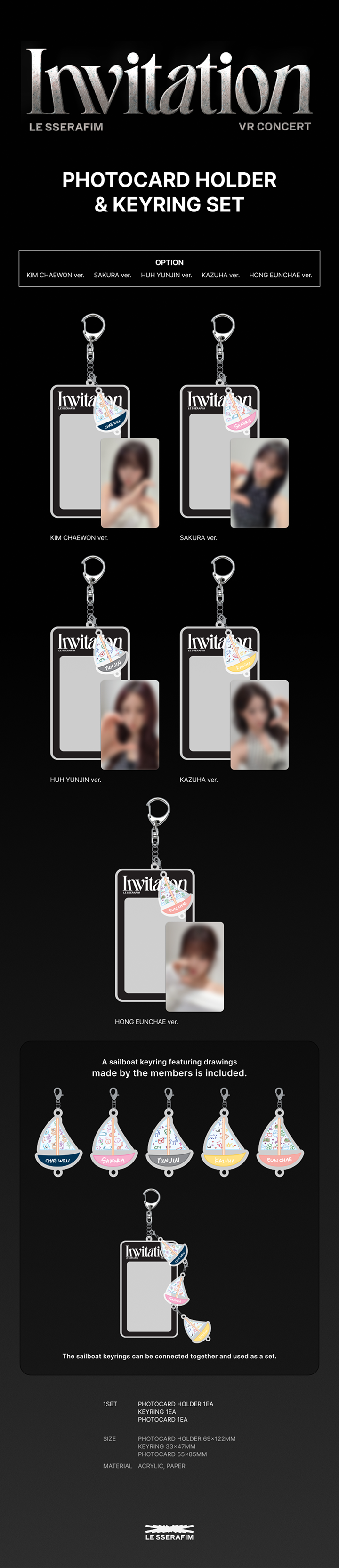 Photocard Holder & Keyring Set 0 detail