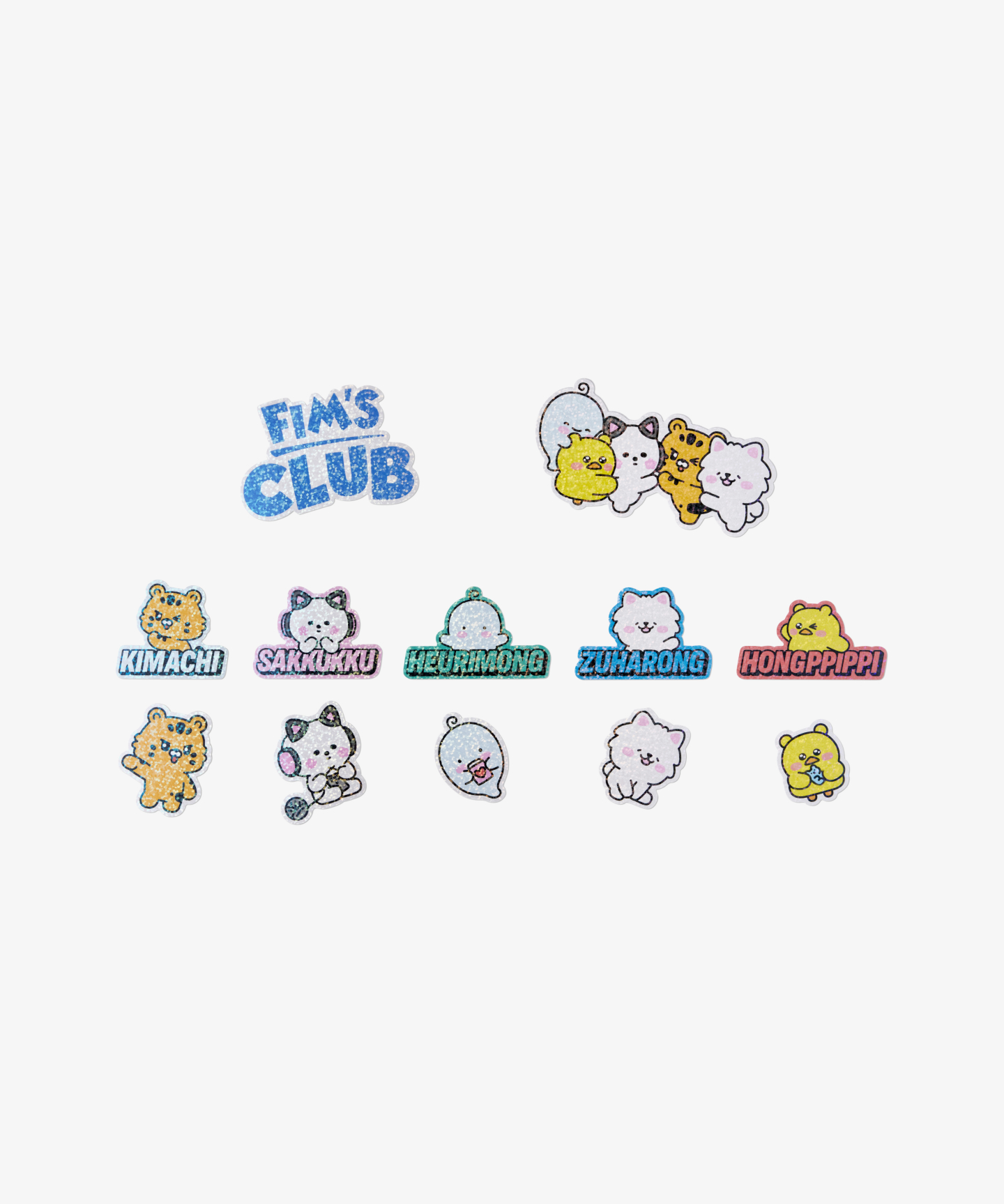 [FIM'S CLUB ] STICKER SET