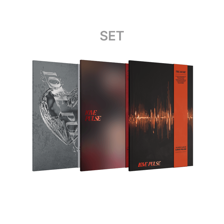 3rd MINI ALBUM [LOVE PULSE] METAL & STREET & ROCKCHIC VER. (Set)