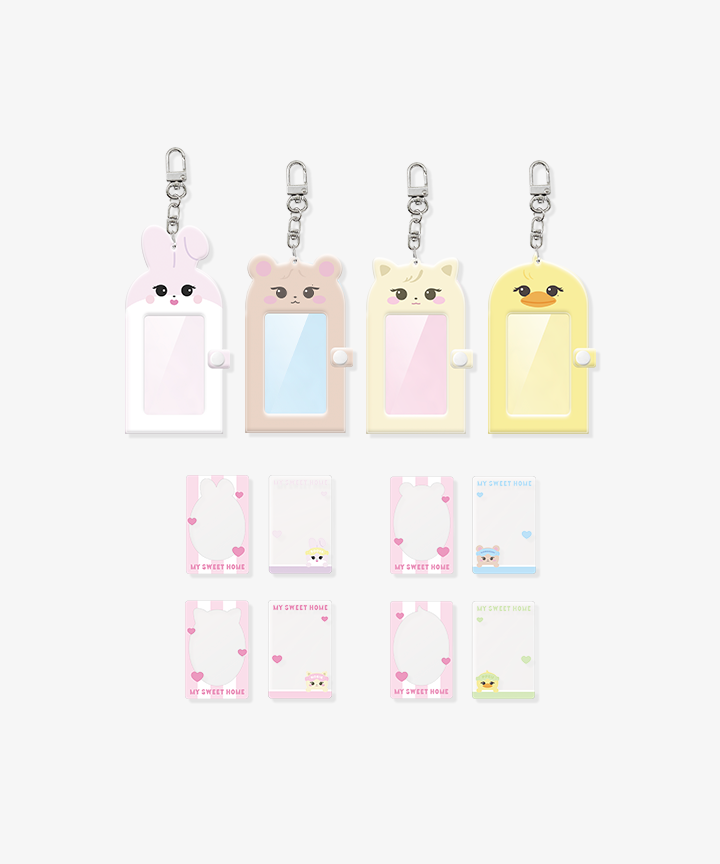 [BPTOURMSH] BLACKPINK CHARACTER PHOTO CARD COVER+FRAME SET