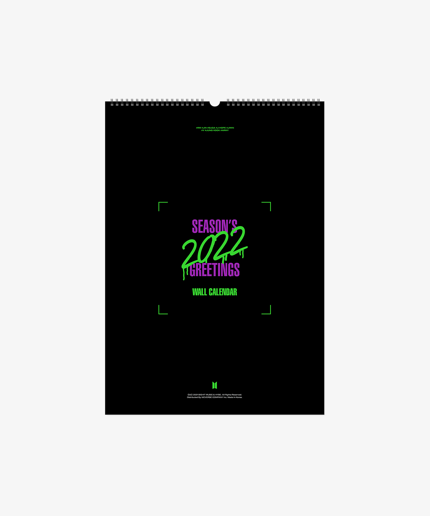 BTS | BTS 2022 Wall Calendar