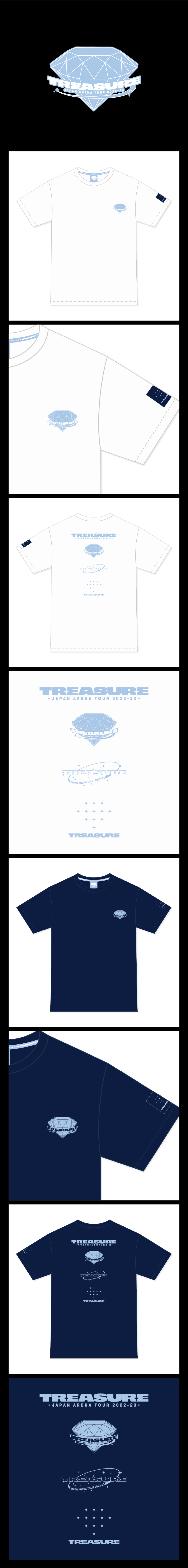 TREASURE JAPAN ARENA TOUR Tシャツ 0 detail