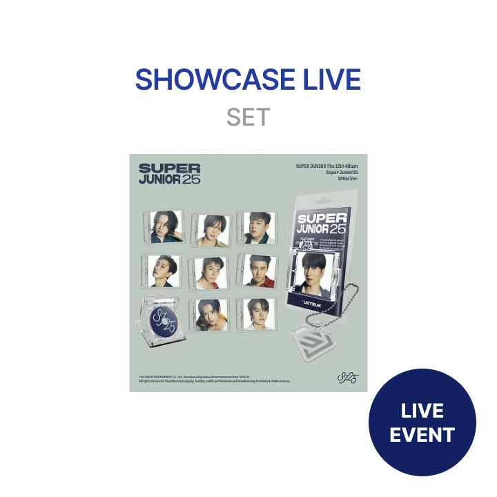 Super Junior 25 (SMini Ver.)セット（バラ売り不可） Amazon.co.jp: 【正規輸入盤】Super Junior [Super Junior25] (SMini
