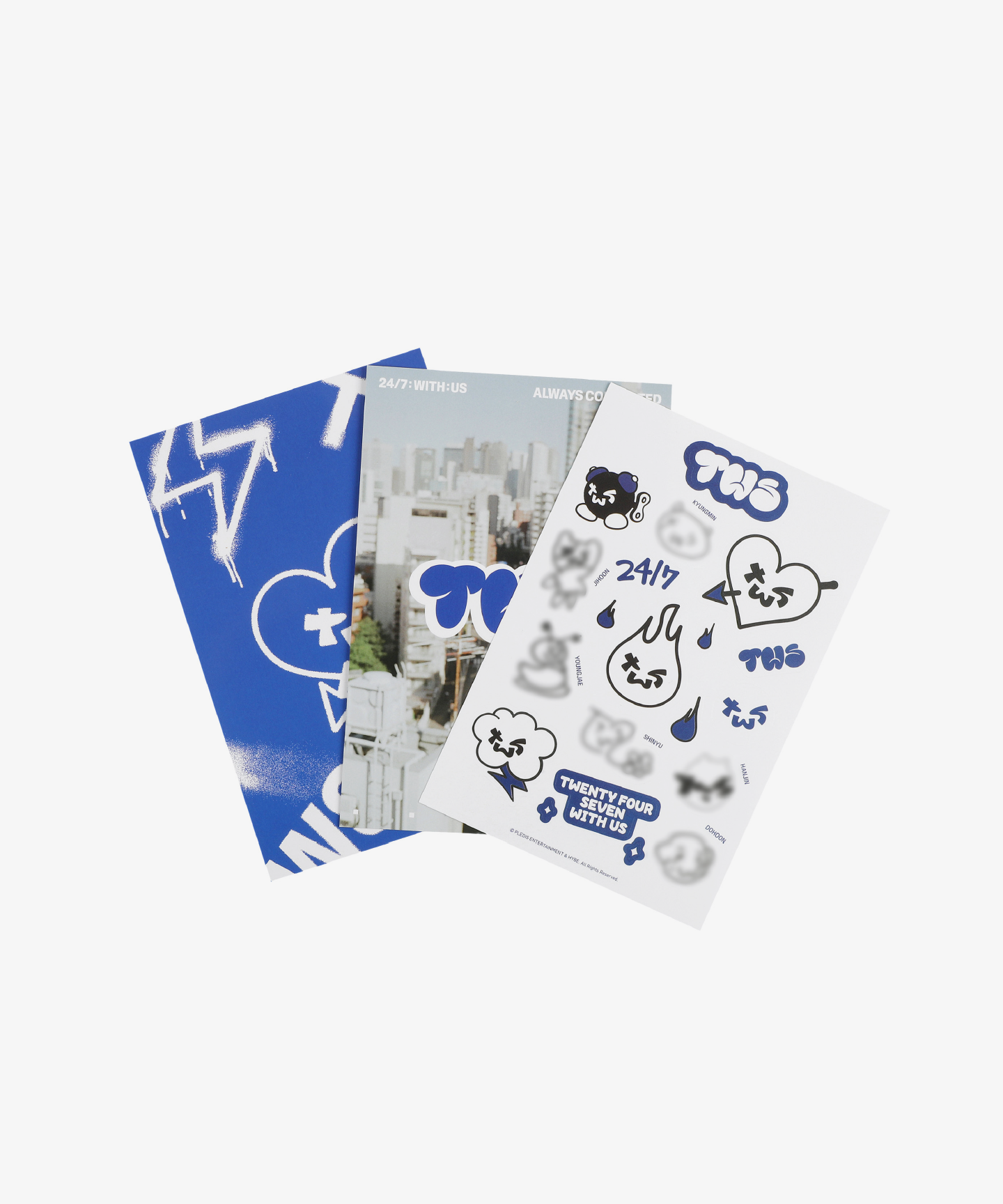 [DEBUT MERCH] POSTCARD & STICKER PACK Ver.1