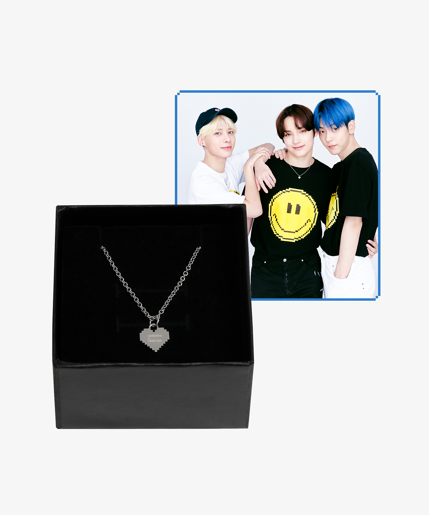 TOMORROW X TOGETHER eternity ロック型ネックレス TOMORROW X TOGETHER | [70% BF 2021] Necklace 01