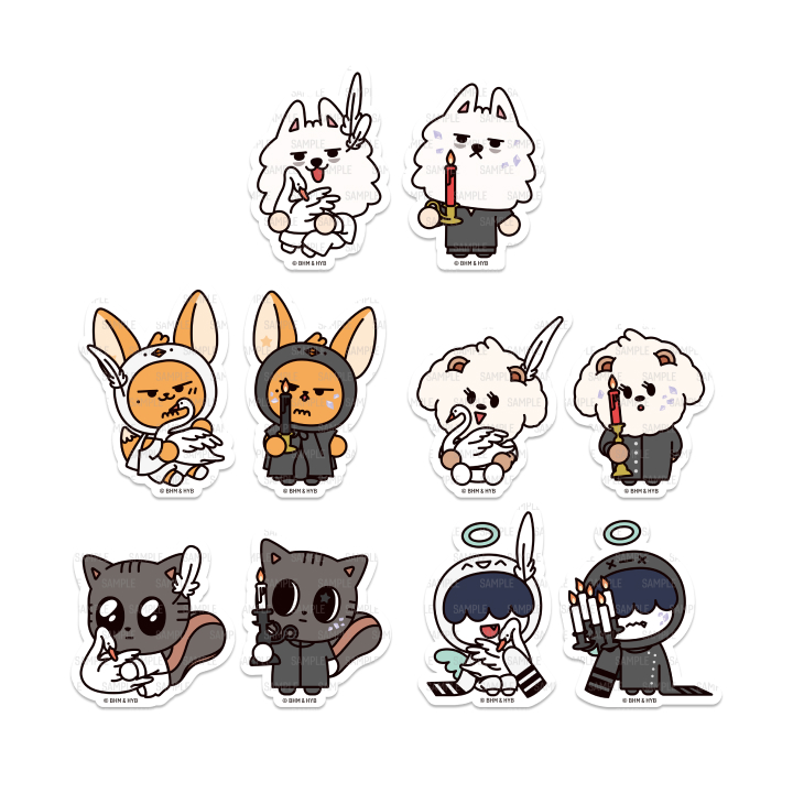 [Starkissed]PPULBATU STICKER SET