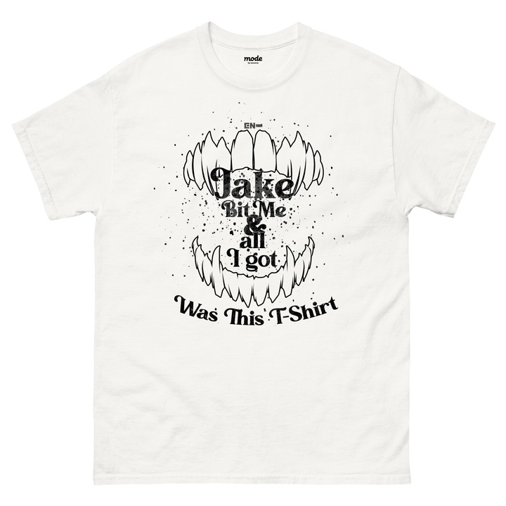 [JAKE] Bit Me S/S Tee (White)