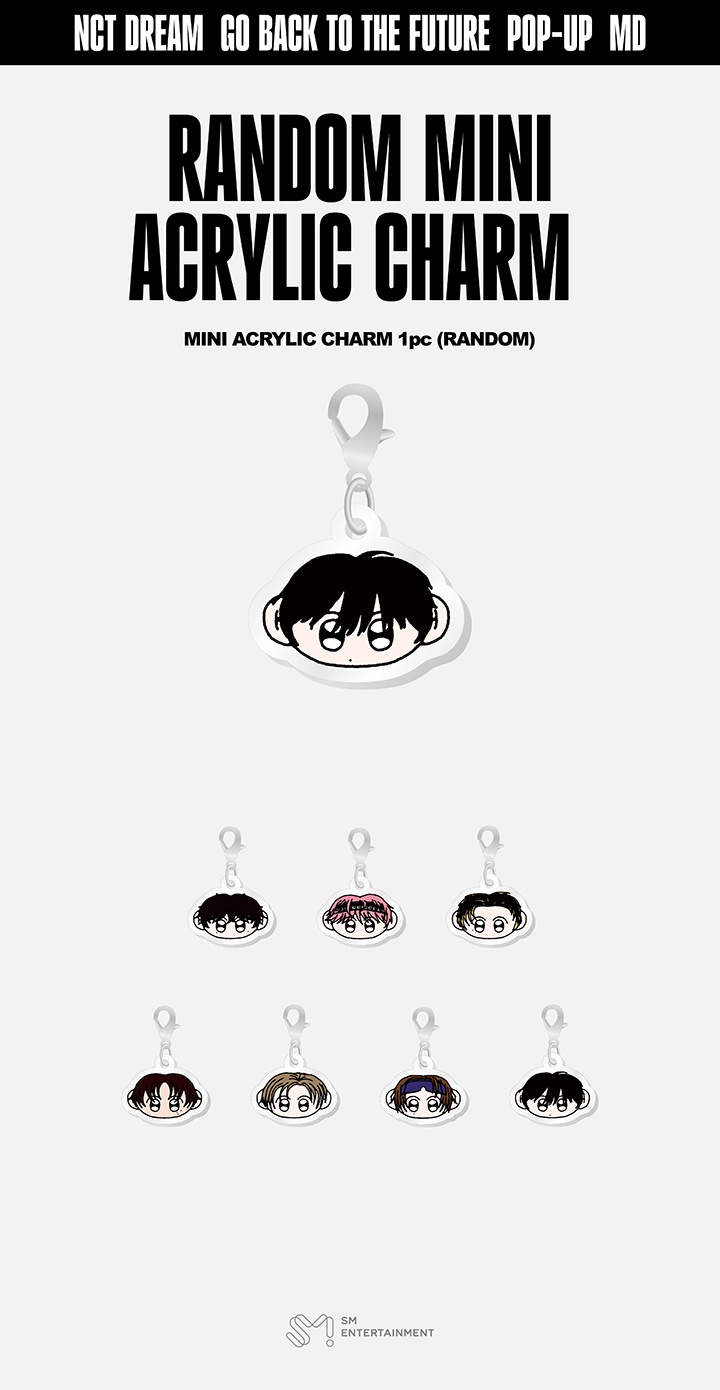 RANDOM MINI ACRYLIC CHARM 1 detail