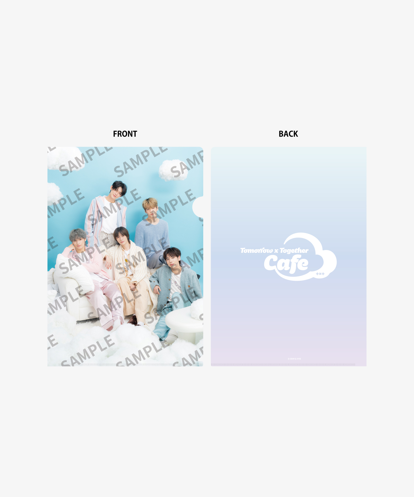 [TXT CAFE] A4クリアファイル