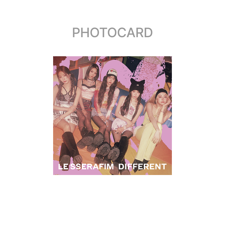 初回限定 PHOTOCARD盤[DIFFERENT]