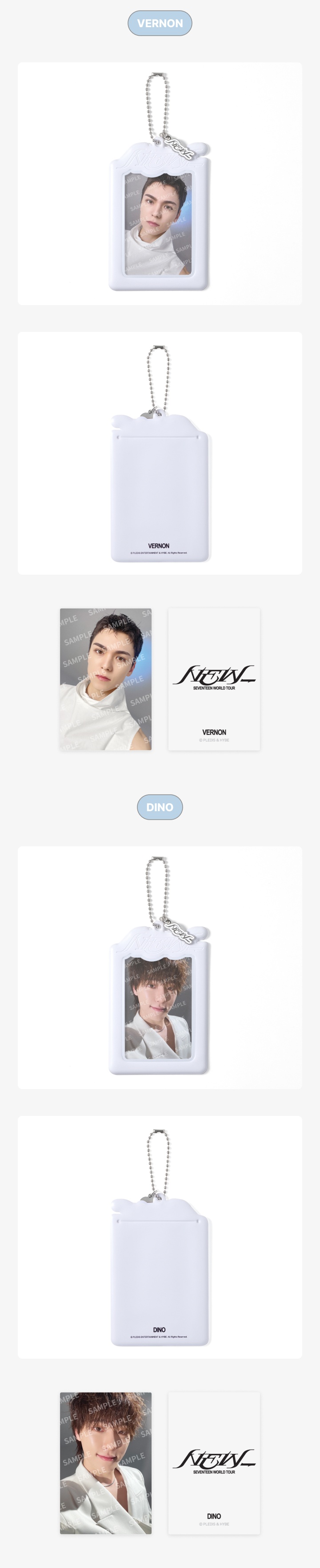 Photocard Holder Set 5 detail