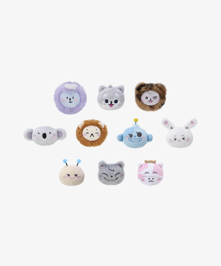 [FUNNYTREASURES2] TREASURE PLUSH BADGE & CLIP