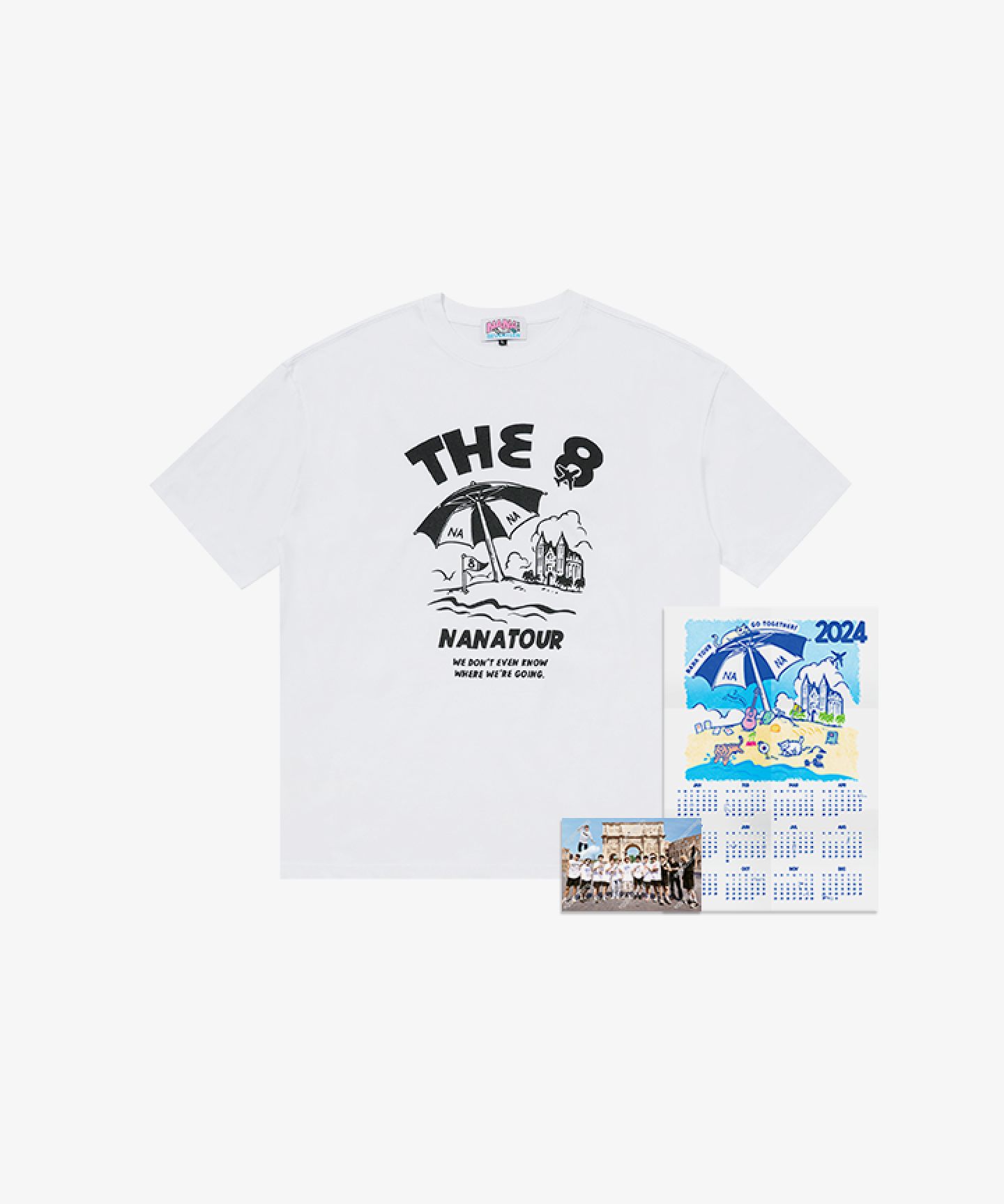 SEVENTEEN | Nanatour T-Shirt (Italy ver.) THE 8