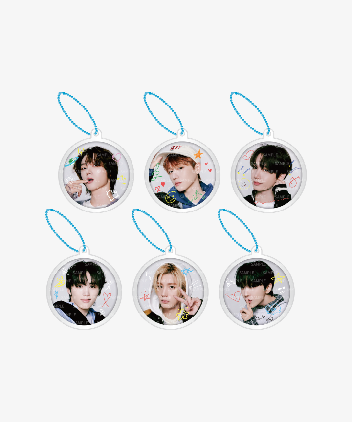 [KNOCK ON Vol.1 IN JAPAN] CAN BADGE KEYRING