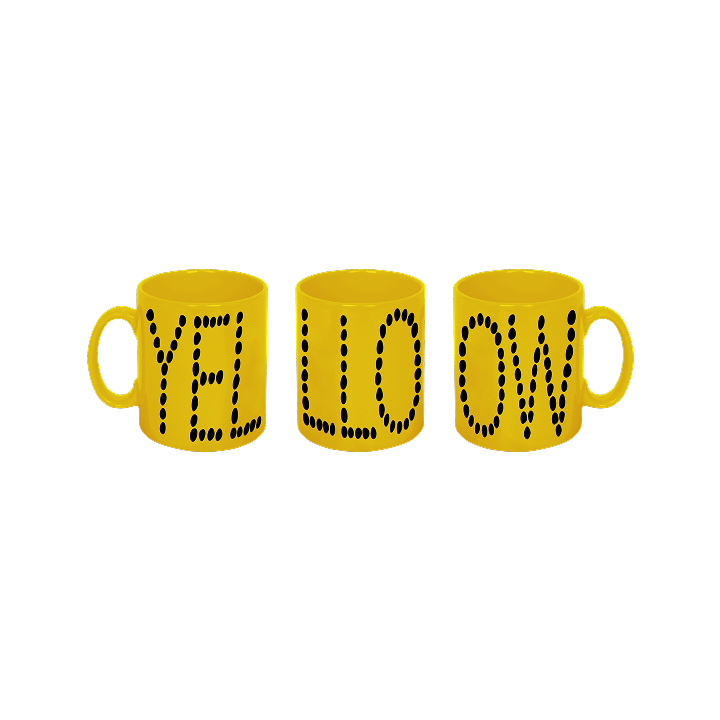 [PLEASURE] TREASURE YELLOW MUG CUP