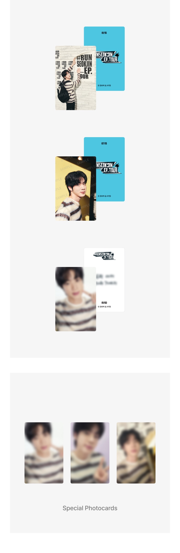 Mini Photo Card Set 1 detail