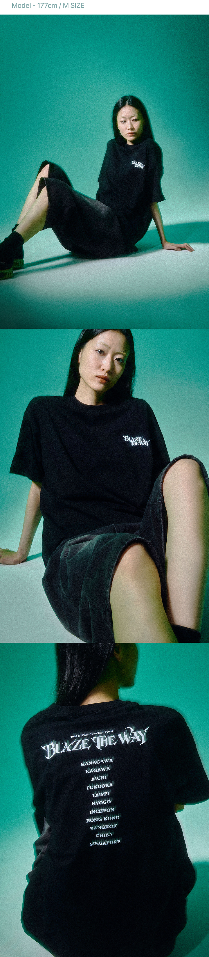S/S T-SHIRT BLACK (TYPE-B) 3 detail