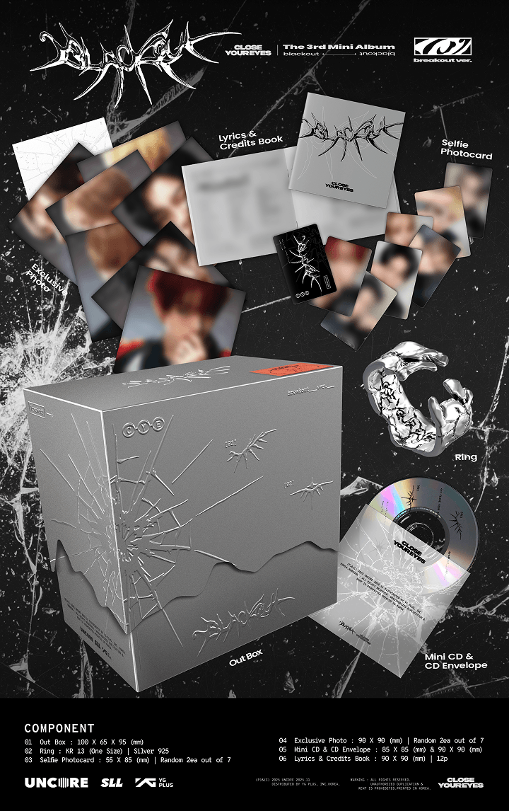 The 3rd Mini Album 'blackout' (breakout ver.) 0 detail