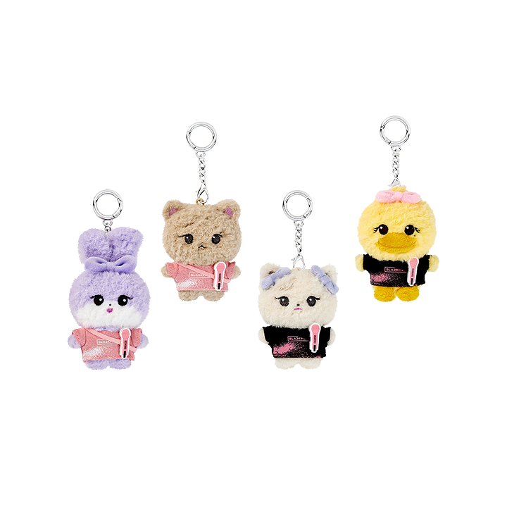 [BPCOLLECTION] BLACKPINK CHARACTER PLUSH KEYRING_GOYANG