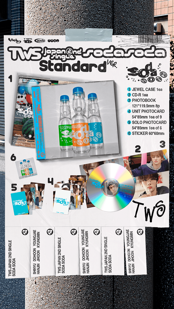 Japan 2nd Single「SODA SODA」Standard 0 detail
