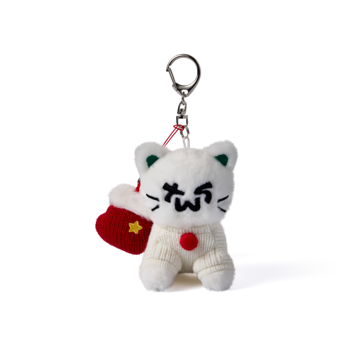 TWS PLUSH KEYRING CAT ネコ　キーリング　ぬいぐるみ　ベア TWS | Plush Keyring (Cat)