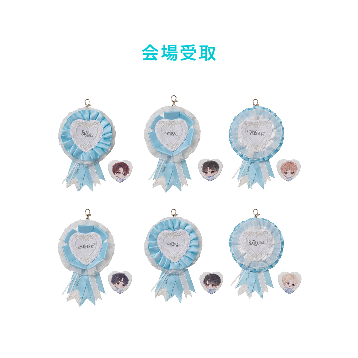 リク　ペンミ 6000円トレカ nctwish ロゼッタ　缶バッジ NCT WISH | [6人の王子様] ロゼット (缶バッジ1個付き)