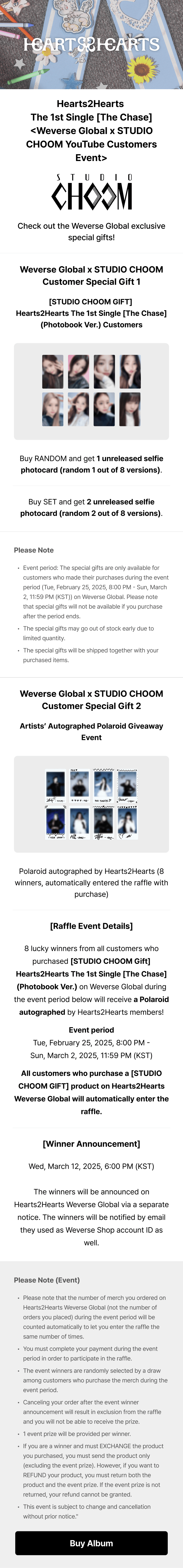 [STUDIO CHOOM] The 1st Single [The Chase] (Photobook Ver.) (Random) 0 detail