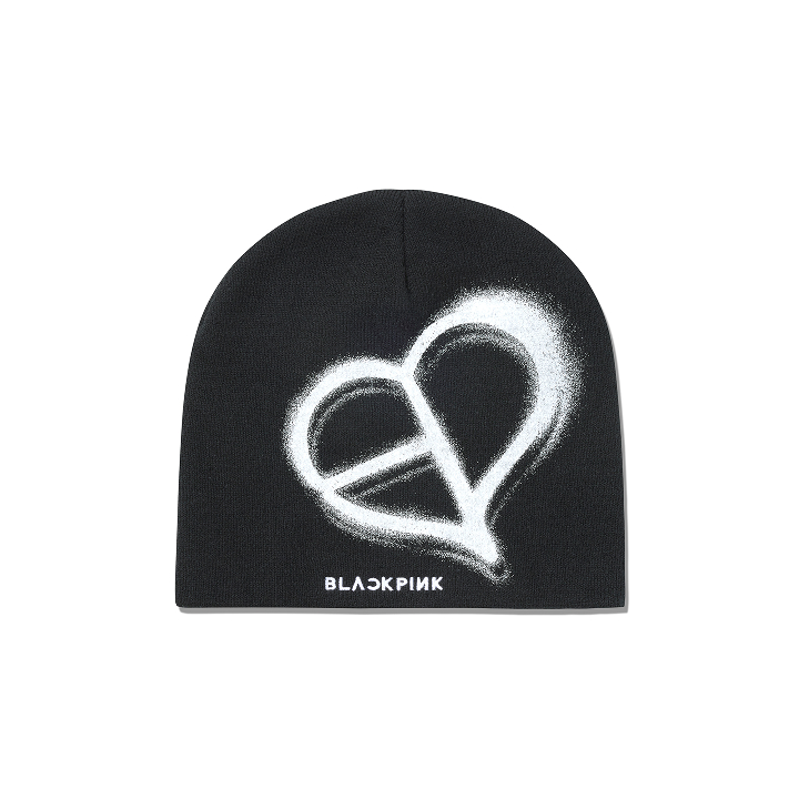 [DEADLINE IN JAPAN POP-UP]ビーニー -BIG HEART LOGO-（BLACK）