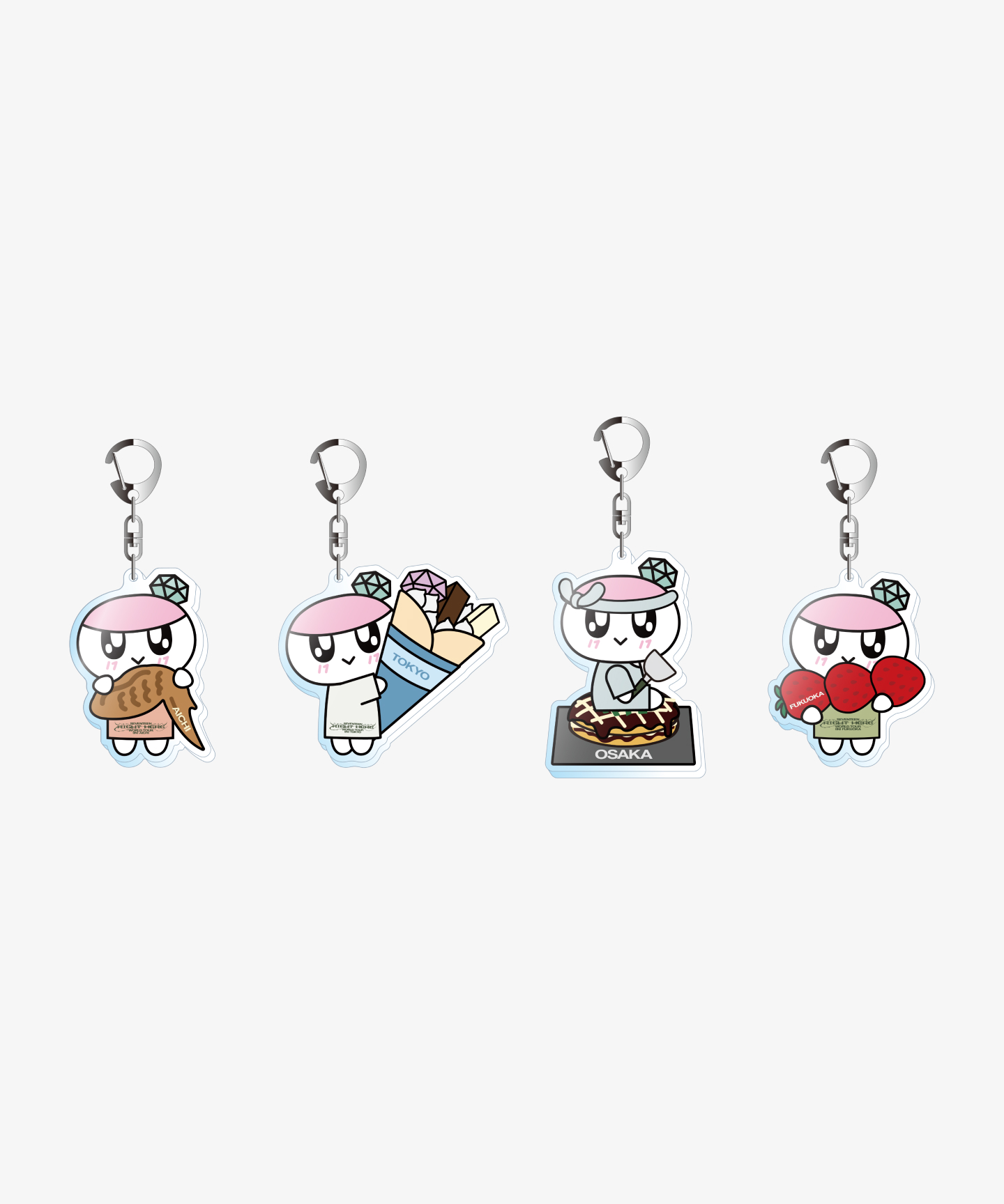 [THE CITY] LOCAL BONGBONGEE KEYRING