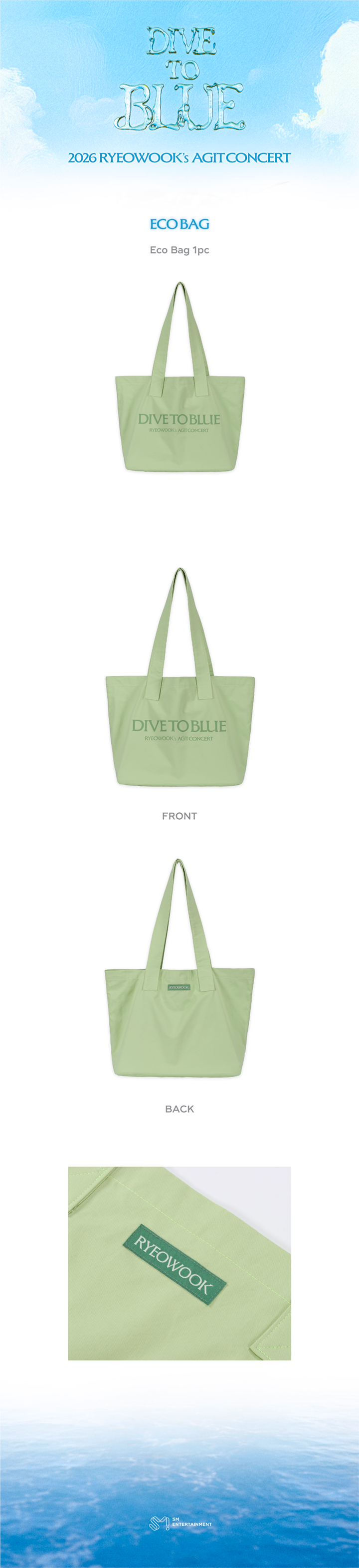 SUPER JUNIOR DIVE TO BLUE Eco Bag