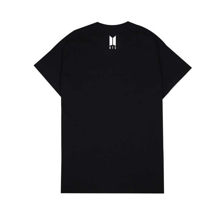T-SHIRT [MIC DROP : BLACK] 2 detail
