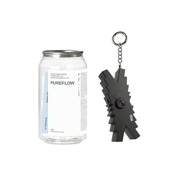 2nd Studio Album 'PUREFLOW' pt.1 Mini Camera (Black ver.)
