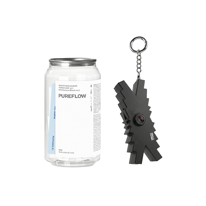 LE SSERAFIM – 2nd Studio Album ‘PUREFLOW’ pt.1 Mini Camera (Black ver.)