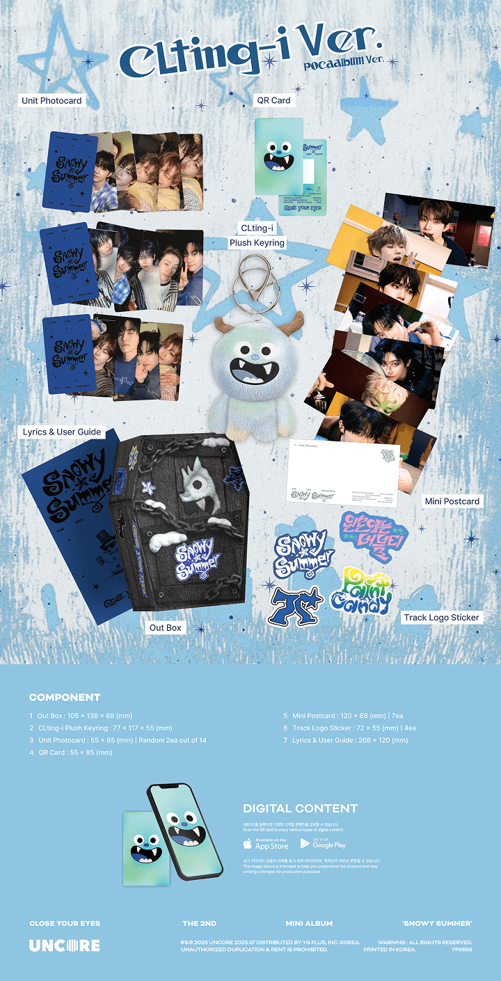 The 2nd Mini Album 'Snowy Summer' (CLting-i Ver.) (POCAALBUM) 0 detail