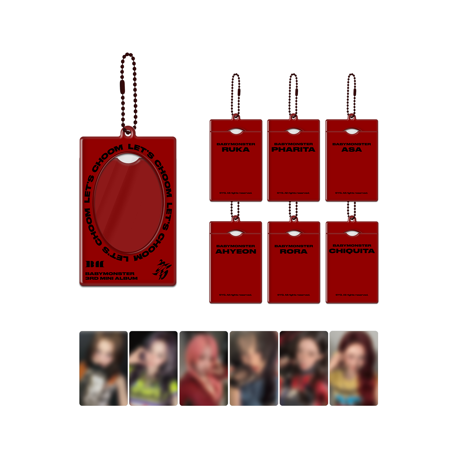 BABYMONSTER | [CHOOM] BABYMONSTER PVC PHOTOCARD HOLDER