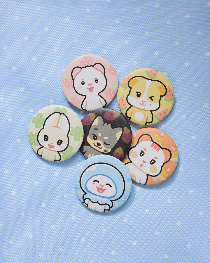 Lucky Draw (Can Badge) 2 detail