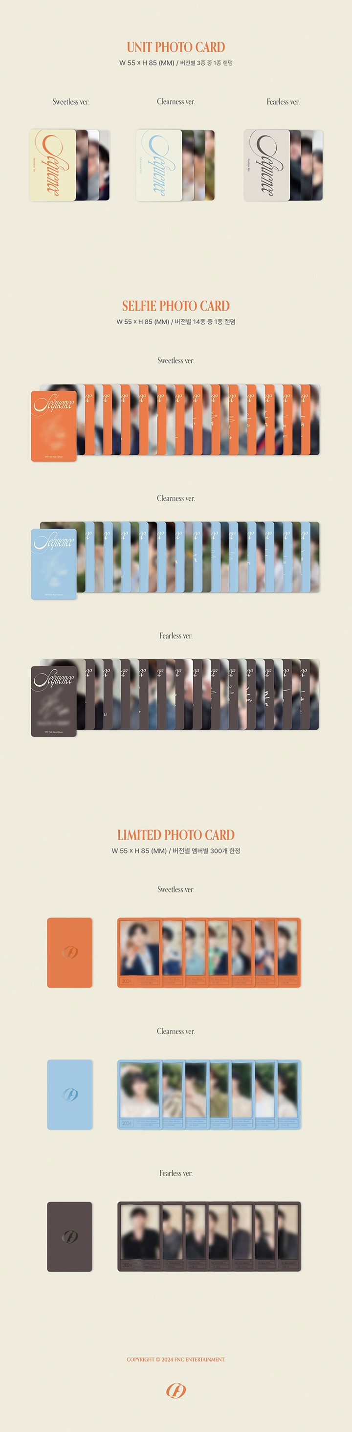 13th Mini Album [Sequence] (Set) 1 detail