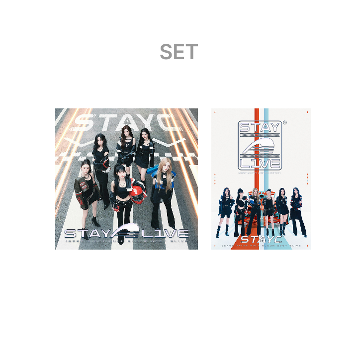 STAYC | JAPAN 1st Album [STAY ALIVE] 2 SET