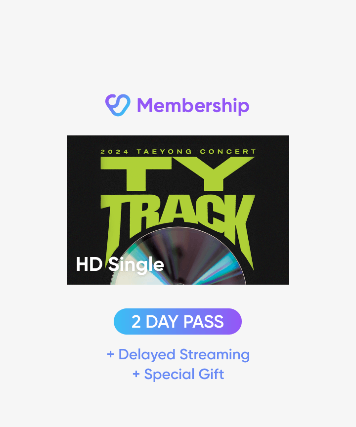 2024 TAEYONG CONCERT <TY TRACK> HD Single-view (+ Delayed Streaming) 2 DAY PASS + Special Gift_0
