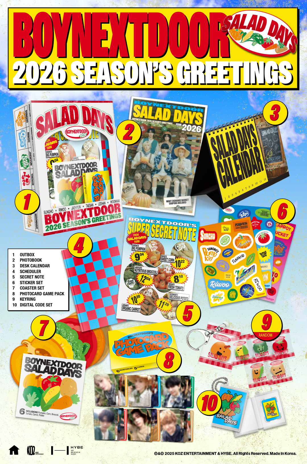 BOYNEXTDOOR | BOYNEXTDOOR 2026 SEASON'S GREETINGS