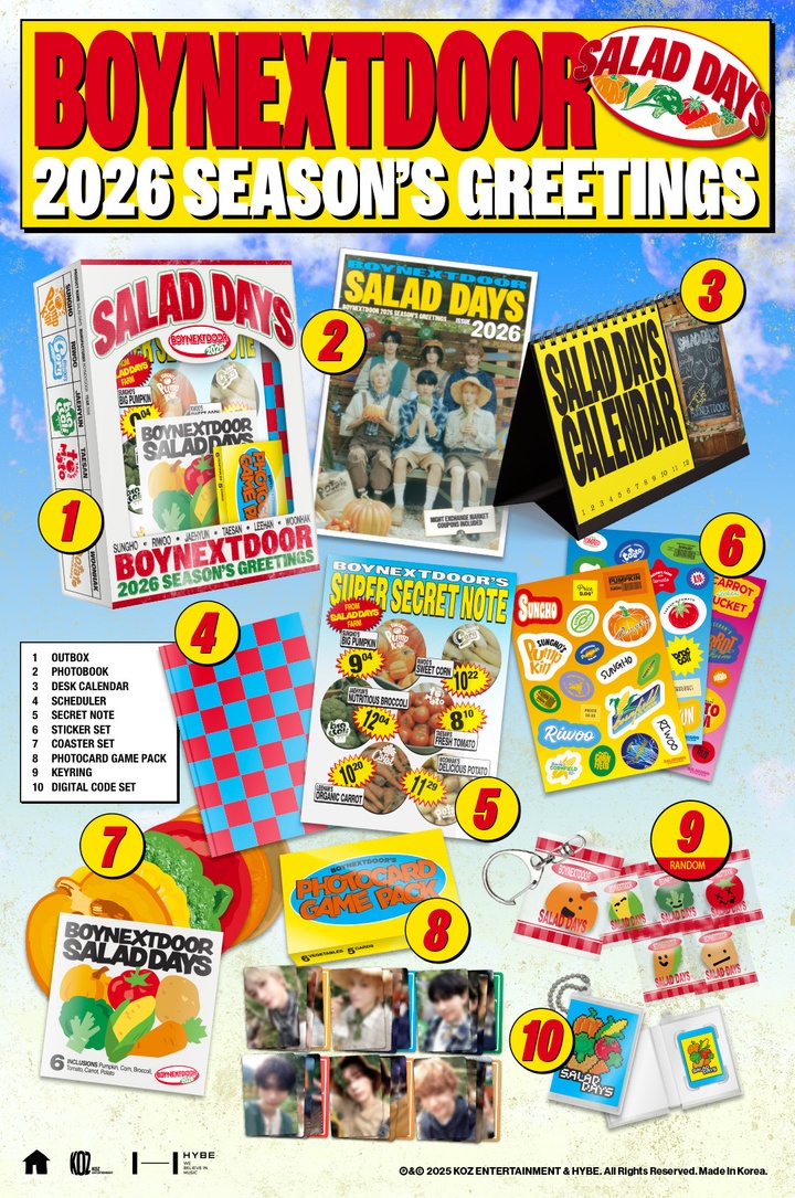 BOYNEXTDOOR 2026 SEASON’S GREETINGS 1 detail